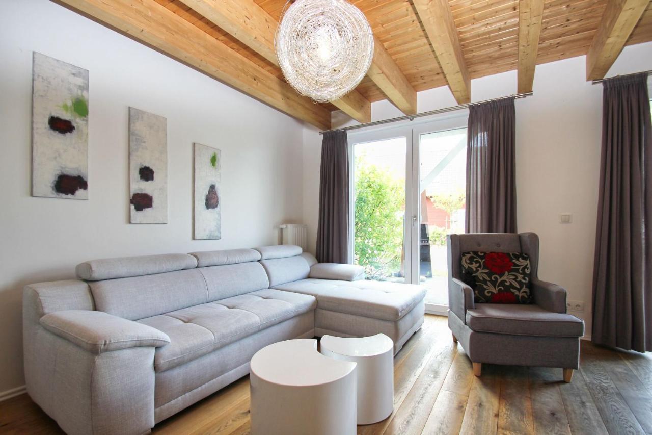 Ferienhaus Fischers Glueck Haus - Terrasse, Balkon, Sauna 加格尔 外观 照片