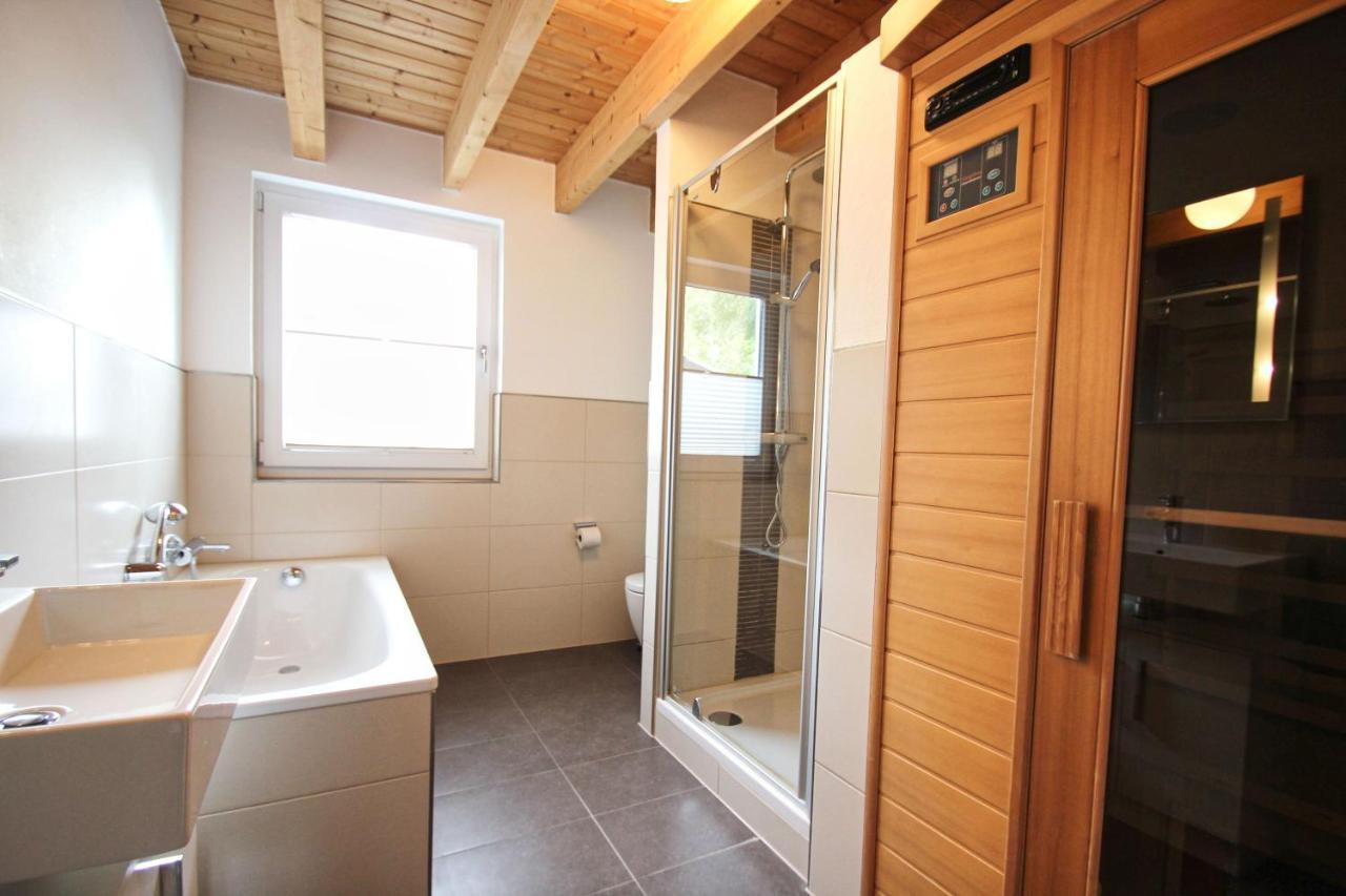 Ferienhaus Fischers Glueck Haus - Terrasse, Balkon, Sauna 加格尔 外观 照片
